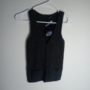 Brandy Melville Elizabeth Knit Sweater Vest Size O/S